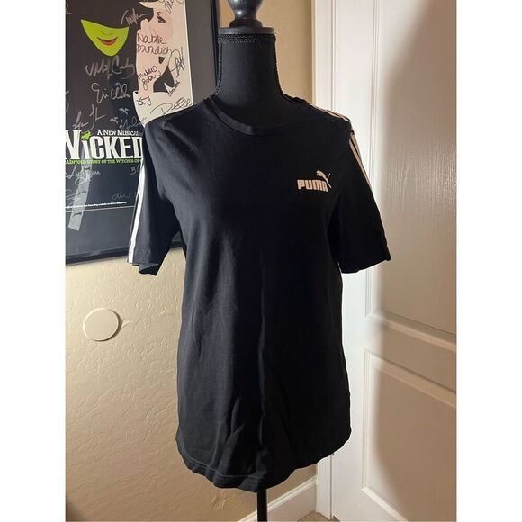 Puma black and white shirt - Picture 1 of 5